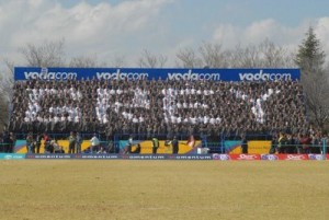 Grey Rugby fans show support