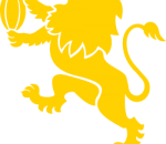 Golden Lions rugby logo