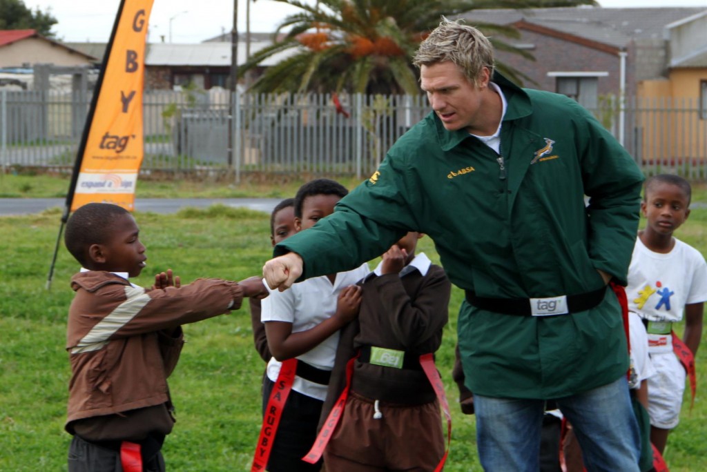Jean de Villiers on Mandela Day