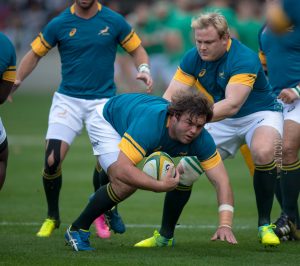NEWLANDS, CAPE TOWN, SOUTH AFRICA - JUNE 11: in action during the 2016 Castle Lager Incoming Series between the Springboks and Ireland played at Newlands Stadium, Capetown, South Africa. (Photo by Anton Geyser/ Rugby 15/ SASPA)
