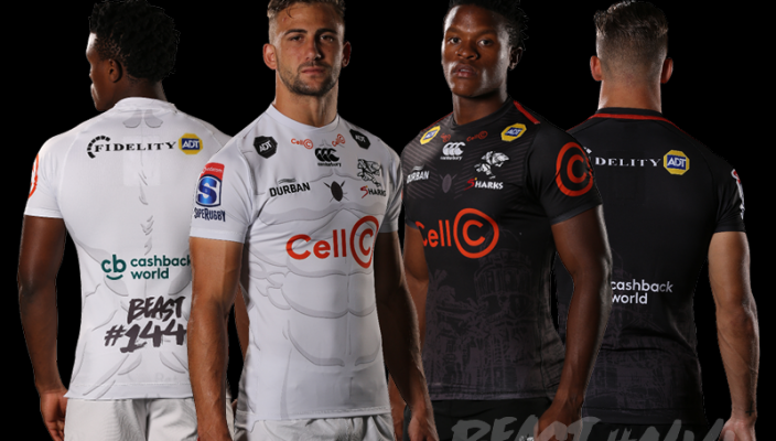 cell c sharks jersey