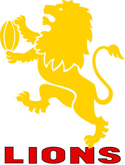 Golden Lions rugby logo